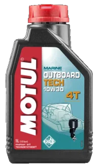 Олива моторна Outboard Tech 4T 10W-30 1л MOTUL 106453