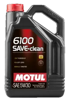 5л 6100 Save-clean 5W-30 Олива TECHNOSYNTHESE С2, 9.55535-S1 MOTUL 107968