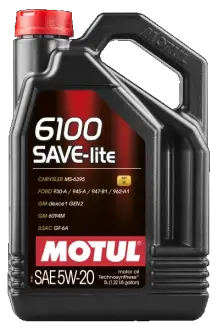 5л 6100 Save-lite 5W-20 Олива TECHNOSYNTHESE SP, GF-6A, MS 6395, WSS-M2C930-A, WSS-M2C945-A, GM 6094 M, WSS-M2C945-B1, WSS-M2C960-A1, dexos1 GEN2 MOTUL 108033
