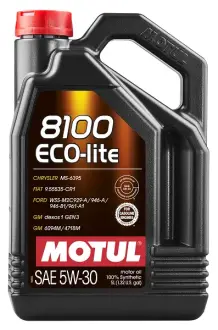 Олива моторна 8100 Eco-lite 5W-30 5л MOTUL 108214