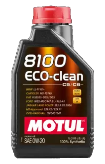Олива моторна 8100 Eco-clean 0W-20 1л MOTUL 108813
