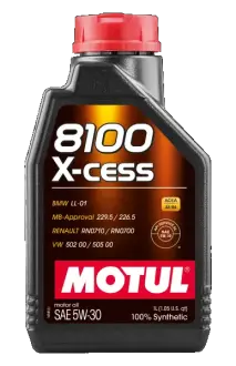Олива моторна 8100 X-cess 5W-30 1л MOTUL 108944
