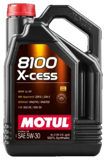 Олива моторна 8100 X-cess 5W-30 4л MOTUL 108945