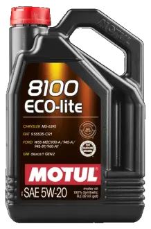 Олива моторна 8100 Eco-lite 5W-20 5л MOTUL 109104