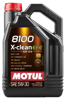 Олива моторна 8100 X-clean EFE 5W-30 4л MOTUL 109171