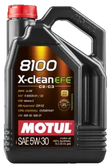 Олива моторна 8100 X-clean EFE 5W-30 5л MOTUL 109471