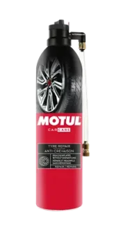 0.5л Tyre Repair Герметик для шин (миттєво герметизує та повторно накачує автомобільні шини (з камерою та безкамерні) без розбирання) Motul 110142