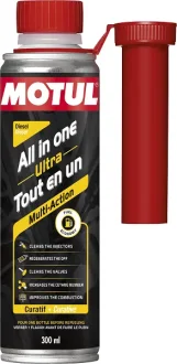 0.3л ALL IN ONE ULTRA DIESEL Очищувач паливної системи дизельних двигунів Motul 112132