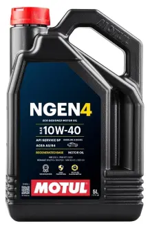5л NGEN 4 10W-40 Олива синтетична A3/B4, SP, VW 501 01 505 00, RN0710, RN0700 MOTUL 113059
