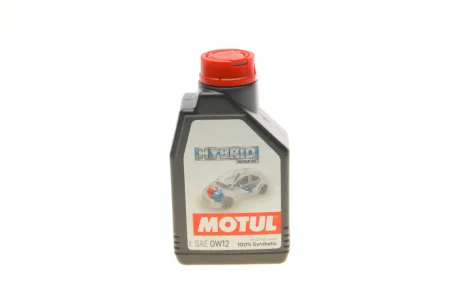 Олива 0W12 NGEN Hybrid (1L) (107151) (SAE J 300/ASTM D1298/ASTM D445/D4741/D2270) знятий з виробн Motul 333301