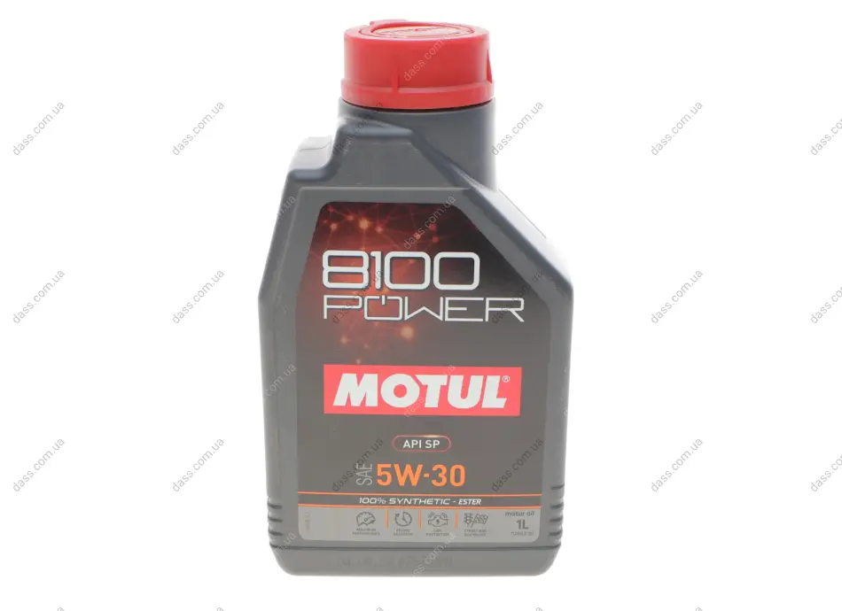 Олива 5W30 8100 Power (1L) (API SP) (111800) Motul 824501 (фото 1)