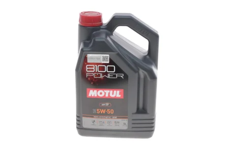 Олива 5W50 Power 8100 (5L) (111811) Motul 824706