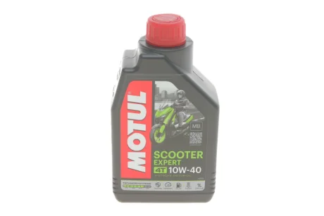 Олива 10W40 4T Scooter Expert MB (1л) Motul 831701