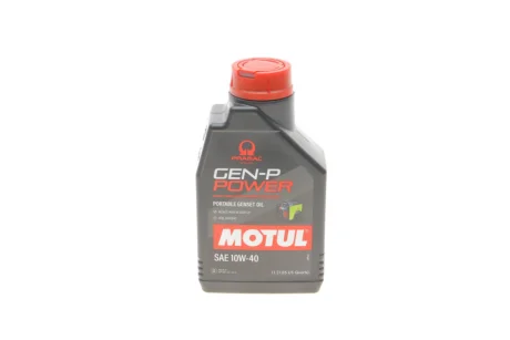 Олива 10W40 Gen-P Power (1L) (111239) Motul 835101