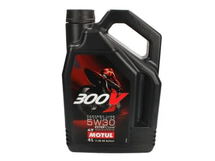 Олива 5W30 300V 4Т Road Racing Factory Line (4L) Motul 835941