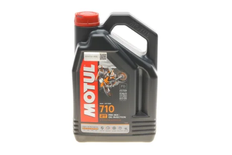 Олива 710 2T (4L) (104035) Motul 837341