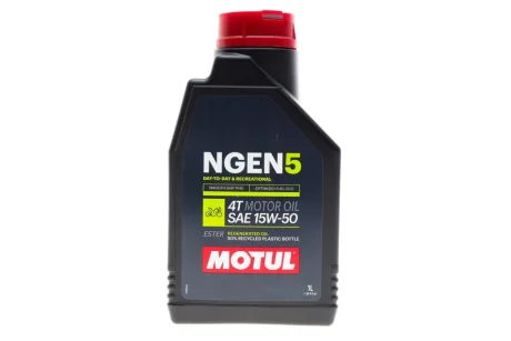 Олива 15W50 NGEN 5 4T (1L) (API SP/JASO MA2) (111833) Motul 839301