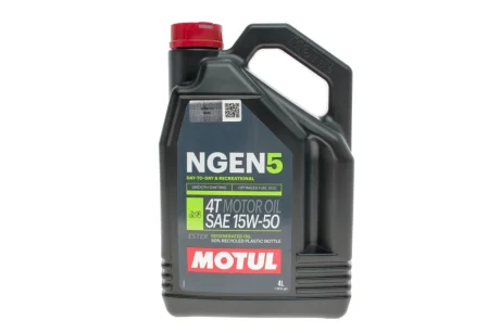 Олива 15W50 NGEN 5 4T (4L) (API SP/JASO MA2) (111834) Motul 839341