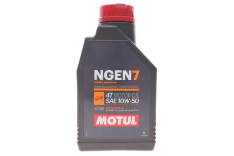 Олива 10W50 NGEN 7 4T (1L) (API SP/JASO MA2) (111822) Motul 839701