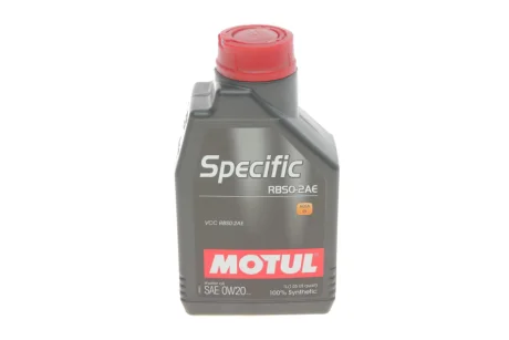 Олива 0W20 Specific RBS0-2AE (1л) Motul 867411