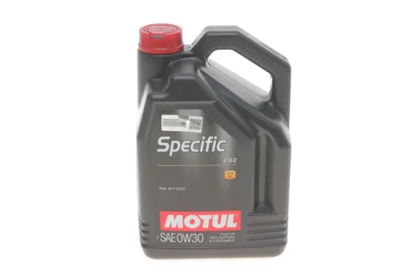 Олива 0W30 Specific 2312 (5L) (PSA B71 2312) Motul 867551