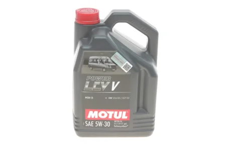 Олива 5W30 C3 5L MOTUL POWER LCV V Motul 874251