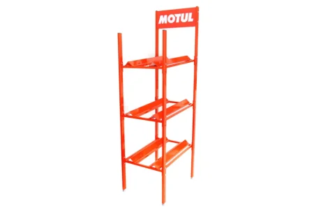 Стенд під три бочки 60л (2000*700*540 мм) був у використанні Motul DSC_Stand Motul bochki 3x60