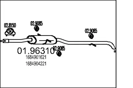 Глушник MTS 01.96310