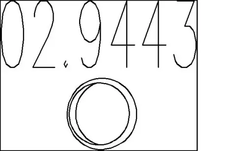 Монтажне кільце MTS 02.9443