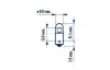 Автолампа T4W 12V 4W BA9s Standard (блістер/к-кт 2 шт) NARVA 171314000 (фото 2)
