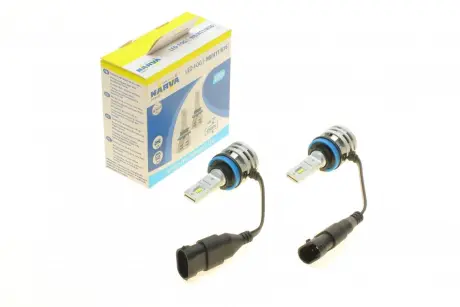 Автолампа H8/H11/H16 Fog 12/24V 24W PGJ19-1 Perforce LED (к-кт 2 шт.) (замінено на 182188100) NARVA 180363000