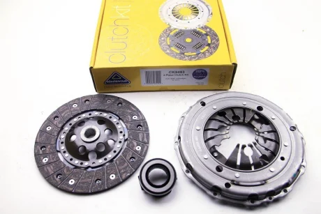 Комплект зчеплення з вижимним A3/Leon/Octavia/Golf 1.9 TDI 95-10 (220mm) до махов.LUK National CK9493