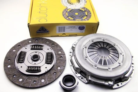 Комплект зчеплення з вижимним Transit V184 2.4DI/TDE 00-02 (254mm23z) під маховик VALEO National CK9722
