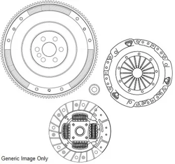 Комплект для переобладнання Transit 2.4TDCi 06- (260mm23z) (6МКПП) National CK9952F