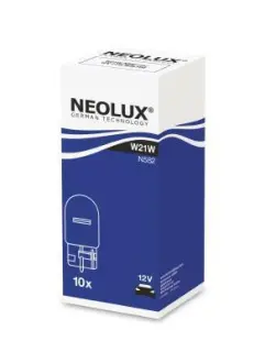 Лампочка допоміжна W21W (10 шт, 12 В, 21 Вт, тип гнізда: W3X16D) NEOLUX N582