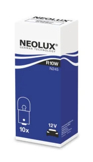 Лампа (картон 10шт) R10W 12В 10Вт NEOLUX NLX245K10SZT