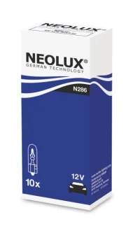 Лампа панелі приладів (картон 10шт) W1,2W 12В 1,2Вт NEOLUX NLX286K10SZT