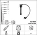 Комплект проводів запалювання HONDA ACCORD IV, ACCORD V, ACCORD VI, PRELUDE IV, PRELUDE V 1.6-2.2 02.92-12.02 NGK 5049 (фото 1)