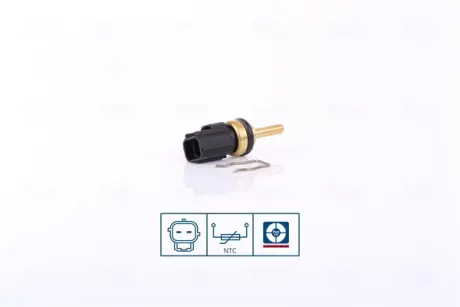 FORD датчик температури Kuga, Focus II, Mondeo IV, Landrover Freelander, Volvo C30, S60/80, V-serie, XC 60/90 2.0/3.2 05- NISSENS 207020