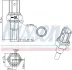 HONDA датчик температури води Accord 03-,Civic 00-,CR-V 02-,FR-V 05-, Jazz -02. NISSENS 207066 (фото 6)