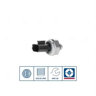 NISSAN Датчик тиску кондиціонера DUALIS 07-, QASHQAI 07-, QASHQAI+2 07- NISSENS 301007