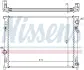 Радіатор охолоджування NISSENS 61014A (фото 1)