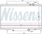 Радіатор охолоджування NISSENS 61297 (фото 6)