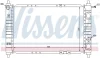 DAEWOO Радіатор охолодження двиг. (механічна коробка) MATIZ 98- (458x294x16) NISSENS 61653 (фото 5)