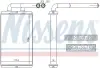 Радіатор обігрівача CHEVROLET CAPTIVA (2007) NISSENS 73676 (фото 1)