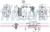 Компресор кондиціонера NISSENS 890040 (фото 7)