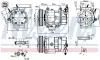MINI Компресор кондиціонера (R56) Cooper 06-, (R56) One 06-, COUNTRYMAN (R60) Cooper 10-, CITROEN, PEUGEOT NISSENS 890041 (фото 7)