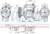 Компресор кондицiонера NISSENS 890047 (фото 7)