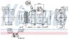 KIA Компресор кондиціонера CARNIVAL I 2.9 TDi 99-, CARNIVAL II 2.9 99- NISSENS 890282 (фото 6)