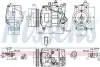 AUDI Компресор кондиціонера A4 B6 2.5 00-, A4 B7 2.5 04-, A6 C5 2.5 TDI 97- NISSENS 89049 (фото 5)